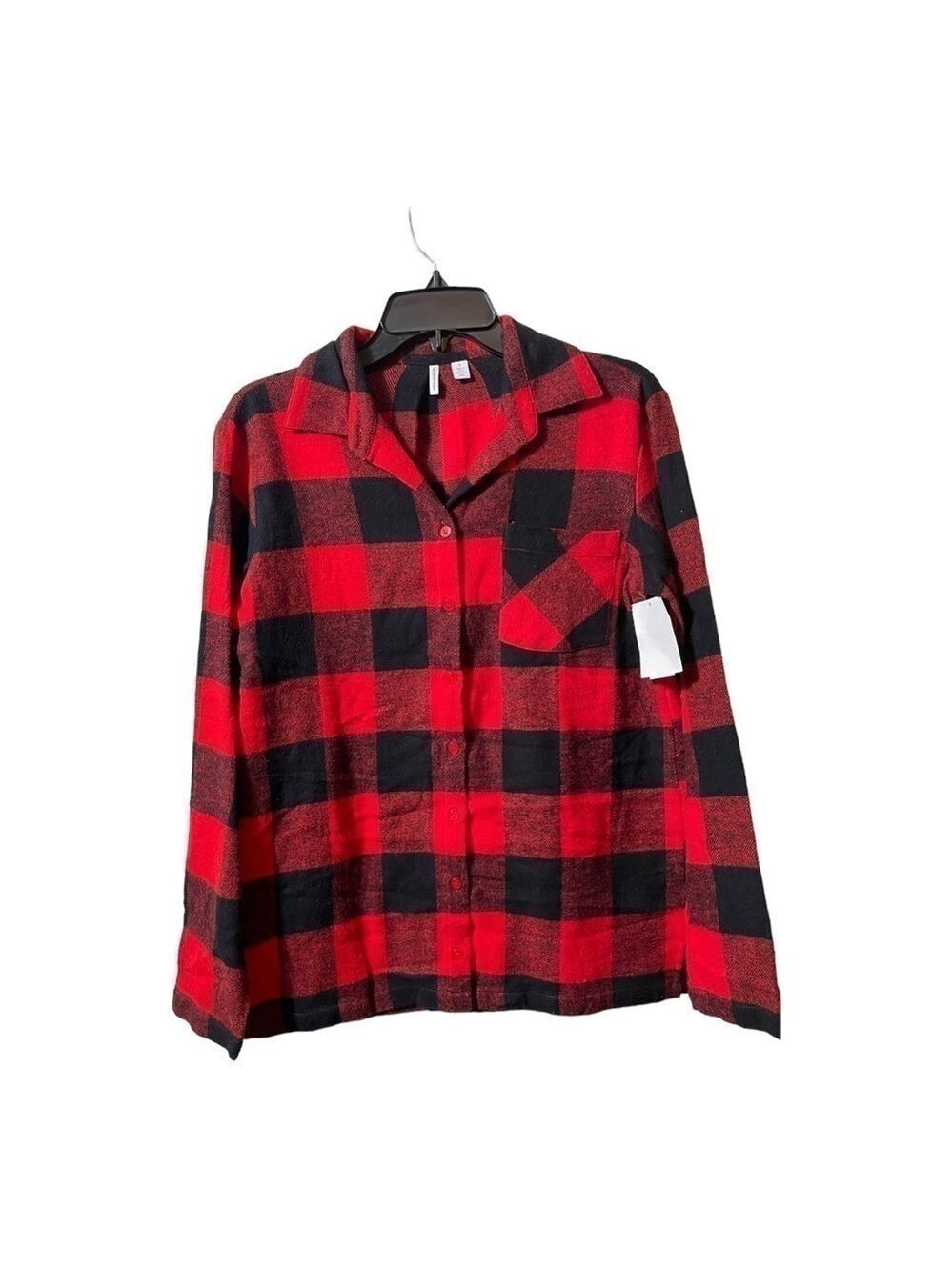 nordstrom Buffalo plaid pajama top